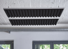 Geluidsisolatie met de absorptieplaat MAYA Plus