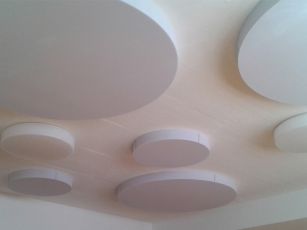 Zelfklevende akoestische plafond set
