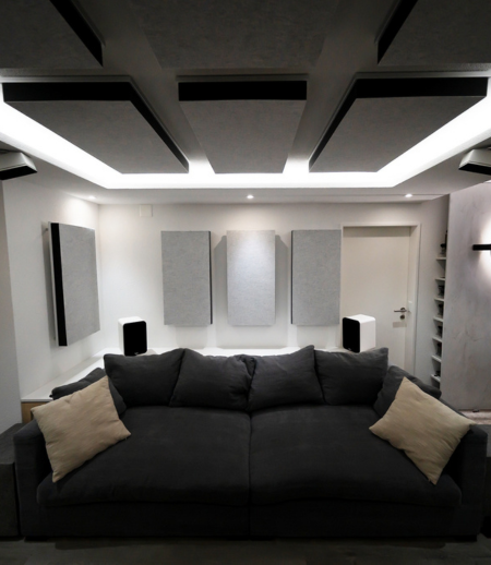 FELT absorbers in de upFRAME met trillingsdempers