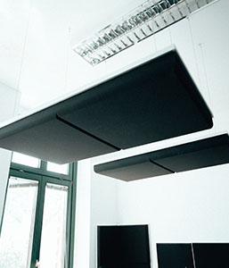 Verlaagde plafond absorbers SMOOD