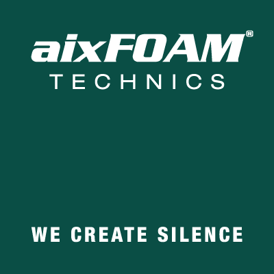 aixFOAM Technics geluidsisolatie