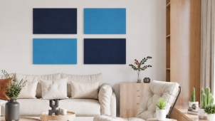 Wandabsorbers voor een betere ruimteakoestiek