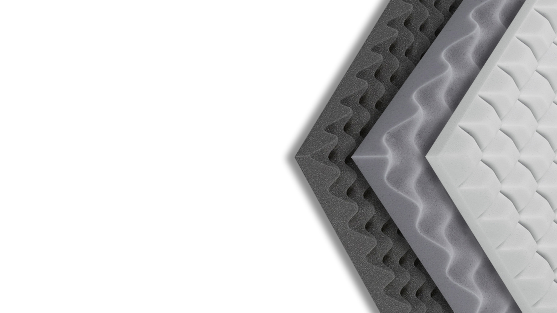 Gevormde akoestische absorbers