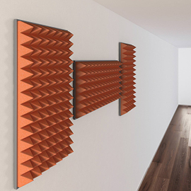 Absober mit modernem Pyramidenprofil